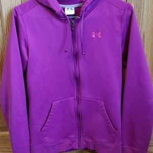 Under Armour Purple Zip Up